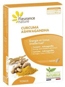 Fleurance Nature C&uacute;rcuma e Ashwagandha - 15 Comprimidos