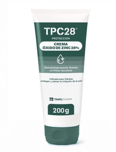 Creme de &oacute;xido de zinco Tpc28 28% 200 g