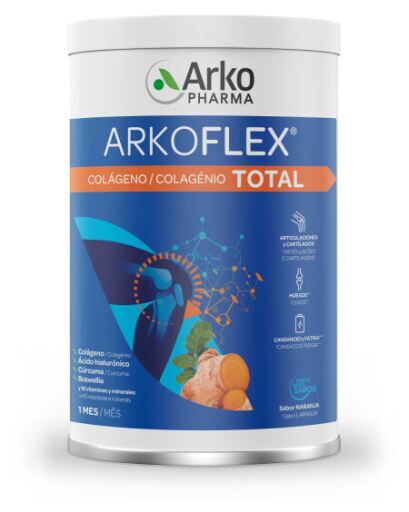 Arkopharma Arkoflex Col&aacute;geno Total Laranja 390 g