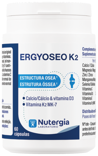 Nutergia Ergyoseo K2 Mk-7 60 C&aacute;psulas