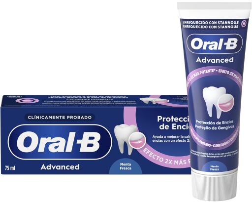 Oral-B Pasta de dentes para gengiva 75ml + Reparador de esmalte original 75ml