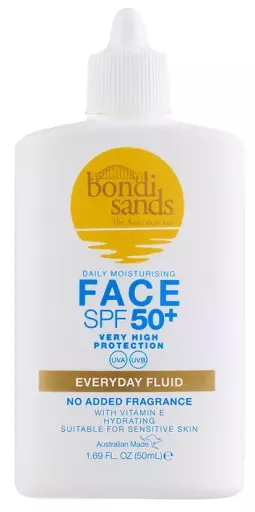 bondi sands Fluido facial di&aacute;rio sem perfume FPS 50+ 50 ml
