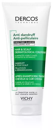 Vichy Condicionador Anticaspa Hidratante Dercos 200 ml