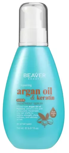 Beaver S&eacute;rum Leave-In com &Oacute;leo de Argan e Queratina 250 ml