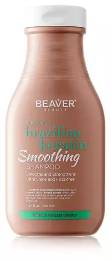 Shampoo Alisante com Queratina Brasileira 350 ml