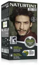 Tintura de cabelo masculina sem am&ocirc;nia, 1 unidade.