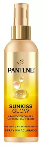 Pantene Sunkiss Glow Protetor UV Spray Leave-In com Sal e Cloro 200 ml