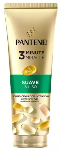 Pantene Condicionador Intensivo Miracle 3 Minute Smooth & Soft 220 ml