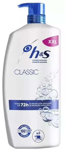 h&s Dispensador de Shampoo Anticaspa Cl&aacute;ssico 1000 ml