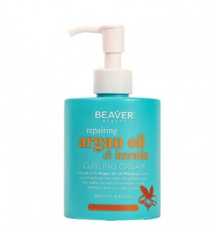 Creme para Cachos com &Oacute;leo de Argan e Queratina 250 ml