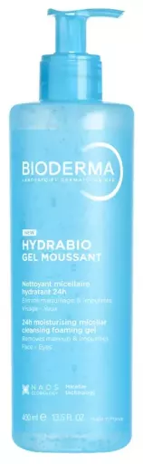 Gel de Limpeza Micelar Hydrabio 24h Hidratante 400ml