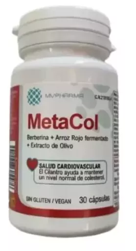 Mvpharma Metacol 30 C&aacute;psulas