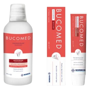 Normon Pasta de Enxaguante Bucomed Antic&aacute;ries, 1 unidade