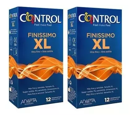 Control Preservativo Finissimo XL - 24 unidades