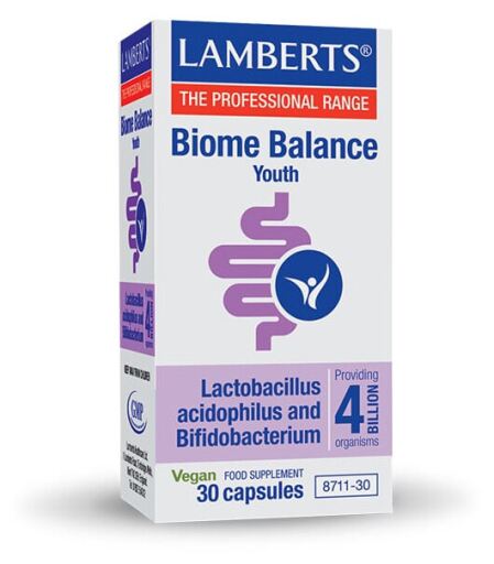 Lamberts Biome Balance Youth 30 C&aacute;psulas