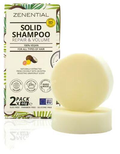 Zenement Shampoo s&oacute;lido 2 x 60 g