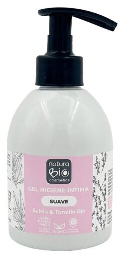 NaturaBIO Cosmetics Gel de Higiene &Iacute;ntima S&aacute;lvia e Tomilho 250 ml