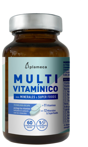 Plameca Multivitam&iacute;nico 60 Comprimidos Bicamada