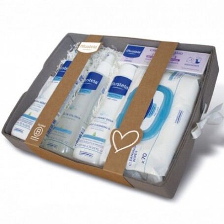 Mustela Conjunto de 4 cestos cinza