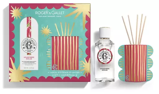 Roger & Gallet Conjunto de presente de 2 pe&ccedil;as Gingembre Rouge &Aacute;gua Perfumada para Bem-Estar