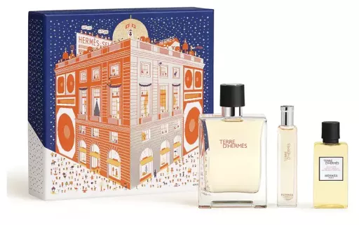 Herm&egrave;s Terre D'Estuche 3 Pe&ccedil;as
