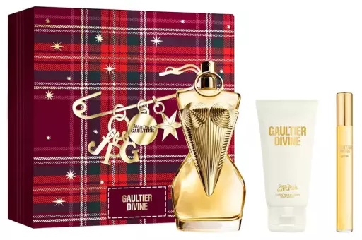 Conjunto de presente Gaultier Divine de 3 pe&ccedil;as