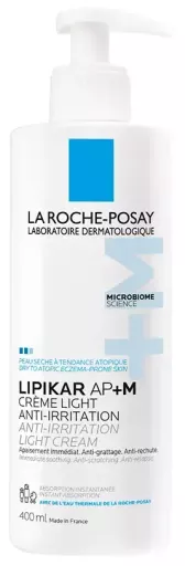 La Roche Posay Lipikar Baume Light Ap+M B&aacute;lsamo Reparador Tripla A&ccedil;&atilde;o 400 ml