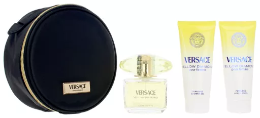 Versace Estojo de 4 pe&ccedil;as Yellow Diamond