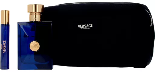 Versace Estojo Dylan Blue de 3 pe&ccedil;as