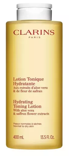 Clarins Lo&ccedil;&atilde;o T&ocirc;nica Hidratante para Pele Normal a Seca 400 ml