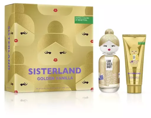 Benetton Estojo de 2 pe&ccedil;as Sisterland Golden Vanilla