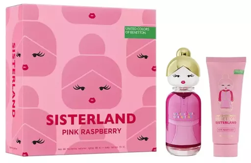 Benetton Estojo de 2 pe&ccedil;as Sisterland Pink Raspberry