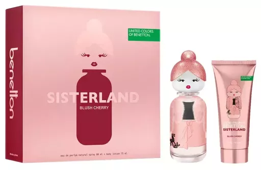 Benetton Conjunto de 2 pe&ccedil;as Sisterland Blush Cherry