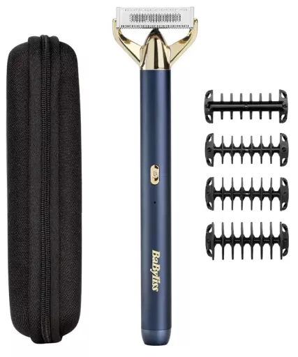 BaByliss Aparador X-Blade Super-X Metal Dourado e Azul Marinho