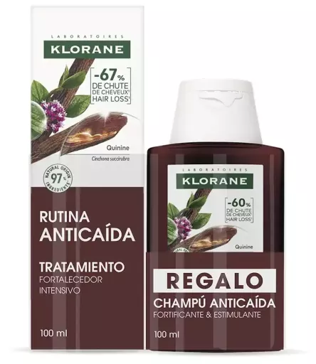 Conjunto de 2 pe&ccedil;as de soro biol&oacute;gico de quinina e edelweiss