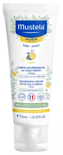 Mustela Beb&eacute;-Ni&ntilde;o Crema Facial Nutritiva Al Cold Cream 40 ml