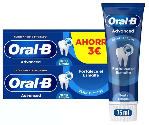 Creme dental fortalecedor de esmalte 2 x 75 ml