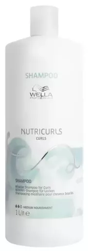 WELLA Professionals Shampoo Micelar Nutricurls para Cabelos Cacheados e Ondulados 1000 ml