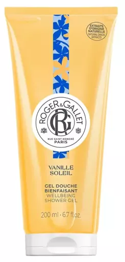 Roger & Gallet Gel de banho Vanille Soleil 200 ml